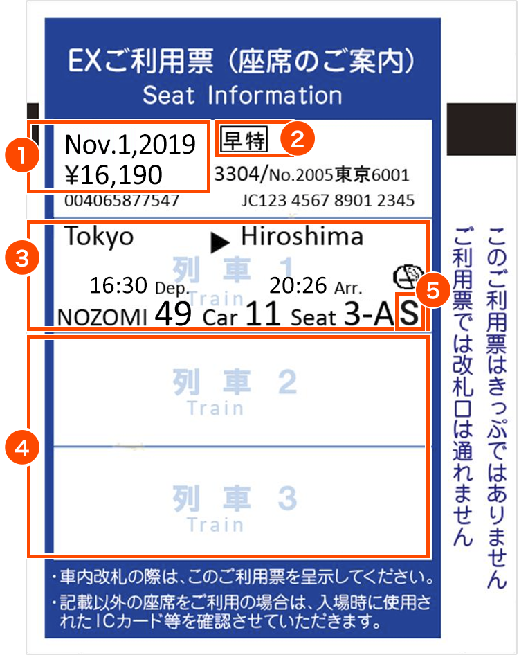 Seat Information